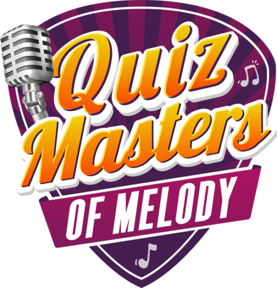 Logo Quizmasters of Melody Pubquiz en Live muziek duo presentatie bedrijfsfeest bedrijfsuitje familiedag en verenigingsfeesten