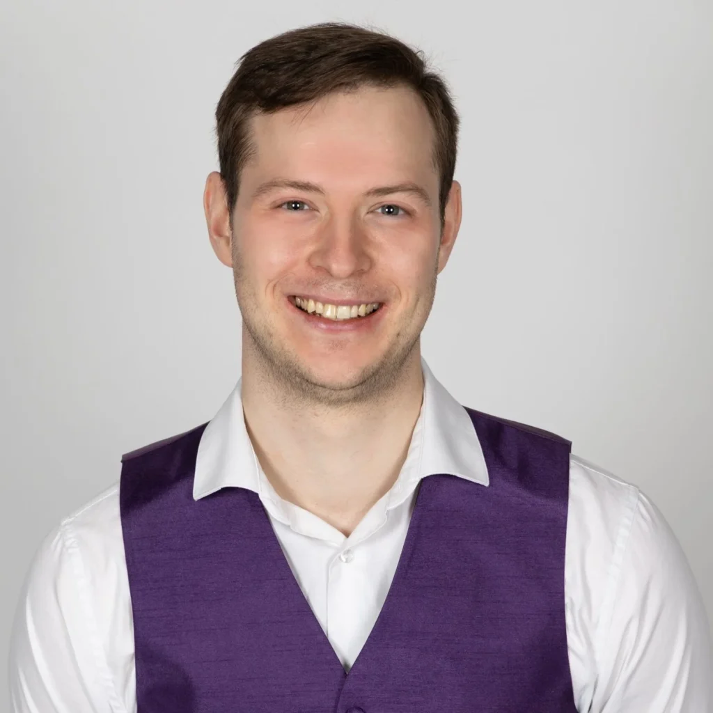 Jurre van der Linden portret foto en Quizmaster of Melody Over Ons